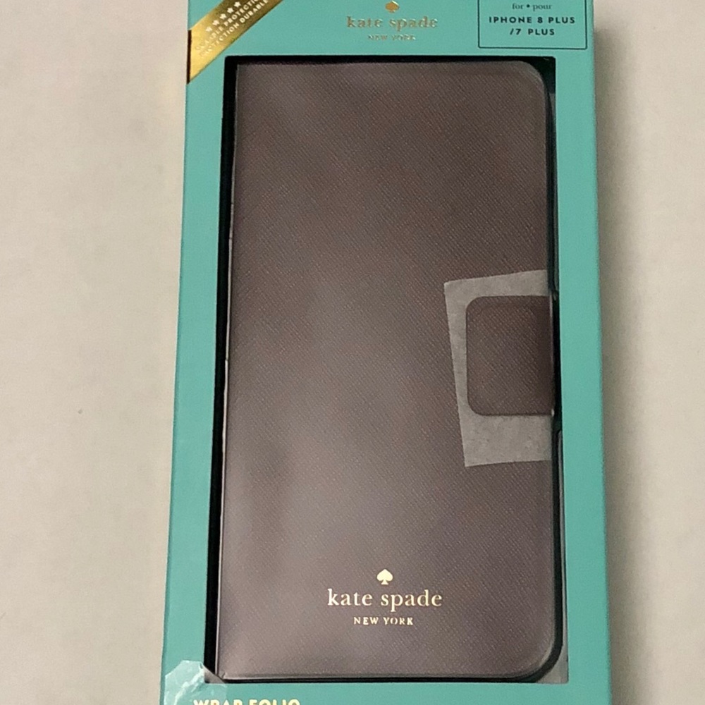 NEW Kate Spade Deep Plum IPhone 7Plus/8 Plus Case